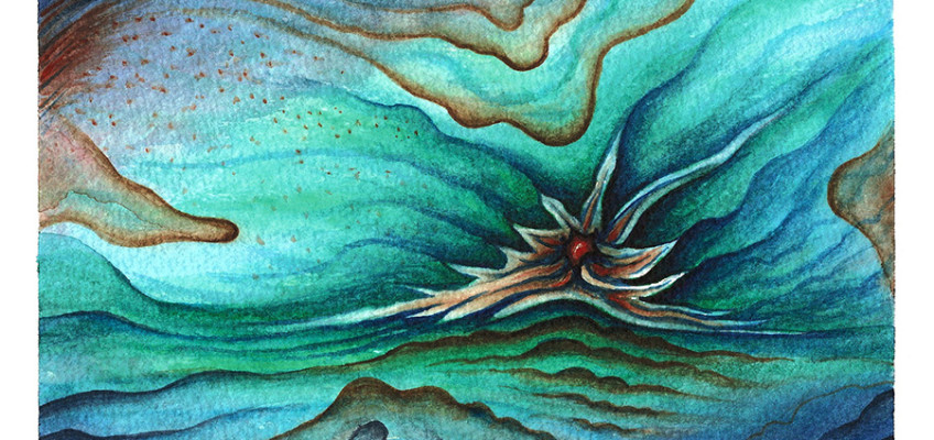 12)-Abisso,-2010,-acquerello-13×20