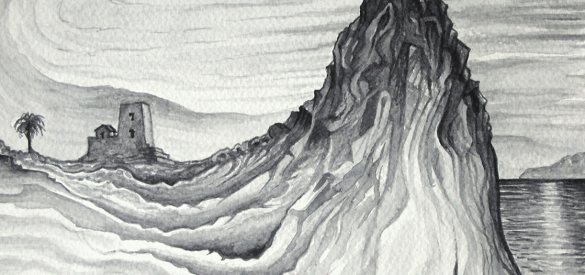 17)-Come-una-volta,-2010,-acquerello-22,5×22,5