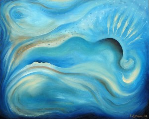 2007 - Oltre - olio su tela 40x50x4,5