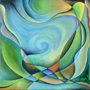 23)-Jazz,-2010,-olio-su-tela-70x70