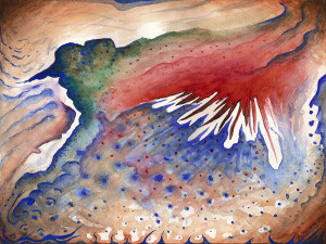 3)-Improvviso,--2010,-acquerello-18x24