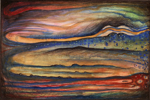 5)-Nel-profondo,-2010,-acquerello-e-biro-15,5x23-