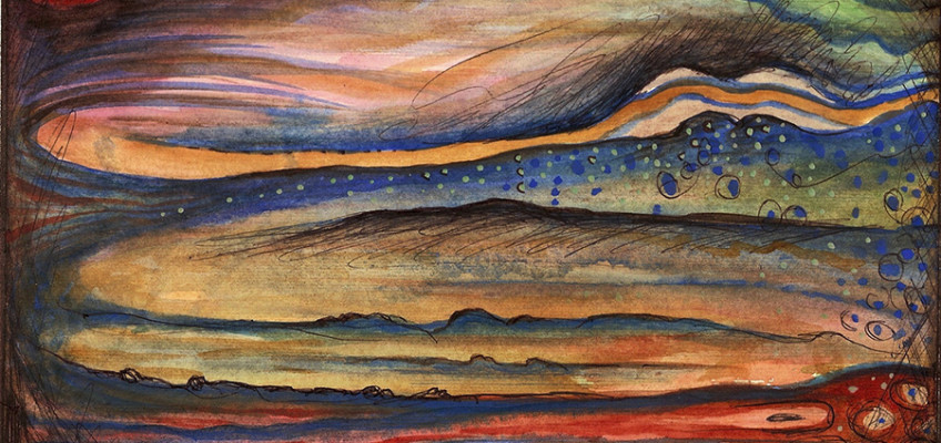 5)-Nel-profondo,-2010,-acquerello-e-biro-15,5×23-