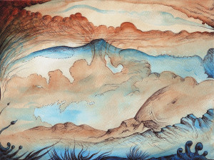 8)-Dormiveglia,-2010,-acquerello-18x24