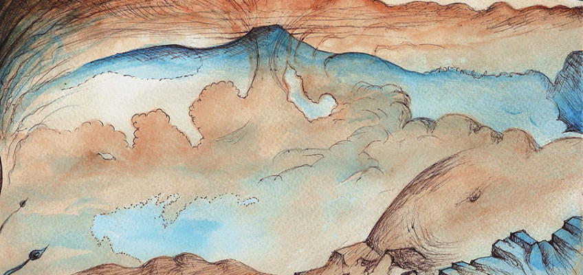 8)-Dormiveglia,-2010,-acquerello-18×24