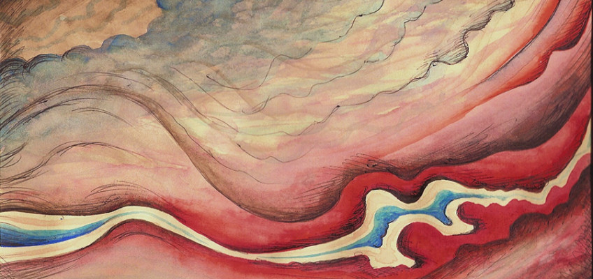 9)-Passaggio,-2010,-acquerello-e-penna-12,1×19,3-